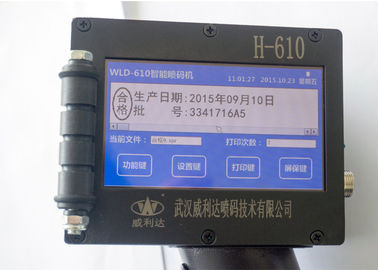 China Altura portátil Handheld da cópia da máquina 12.7MM do codificador do Inkjet do elevado desempenho fornecedor