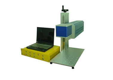 China máquina portátil da marcação do laser do mini Desktop do tamanho 10W para a eletrônica de couro fornecedor