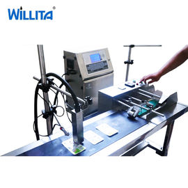 China Único contínuo do sistema da impressora da tinta do pigmento da data de expiração colorido com função da limpeza de auto fornecedor
