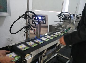 China Quatro linhas impressoras a jato de tinta contínuas usadas industriais do alimento para o número de grupo datam a impressão fornecedor