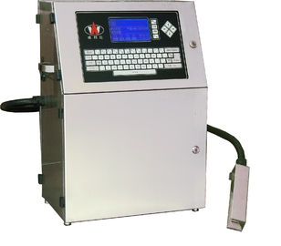 China Linha de impressão industrial automática da impressora a jato de tinta 1-4 do código de série do grupo da data fornecedor
