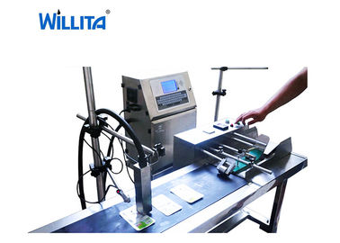 China Máquina pequena contínua da impressora a jato de tinta do caráter da limpeza de auto para o número de data fornecedor